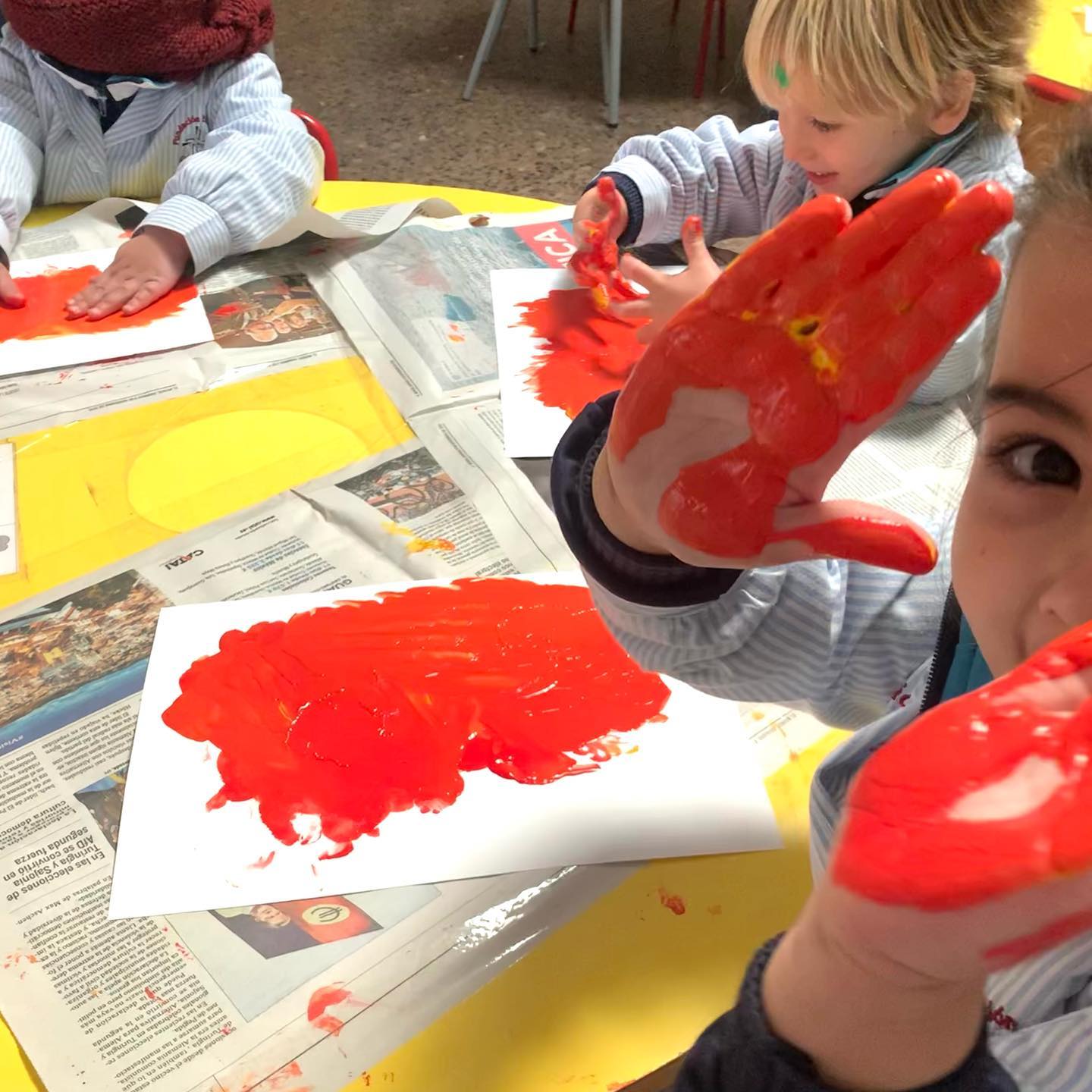 proyecto de las profesiones en 1º Infantil